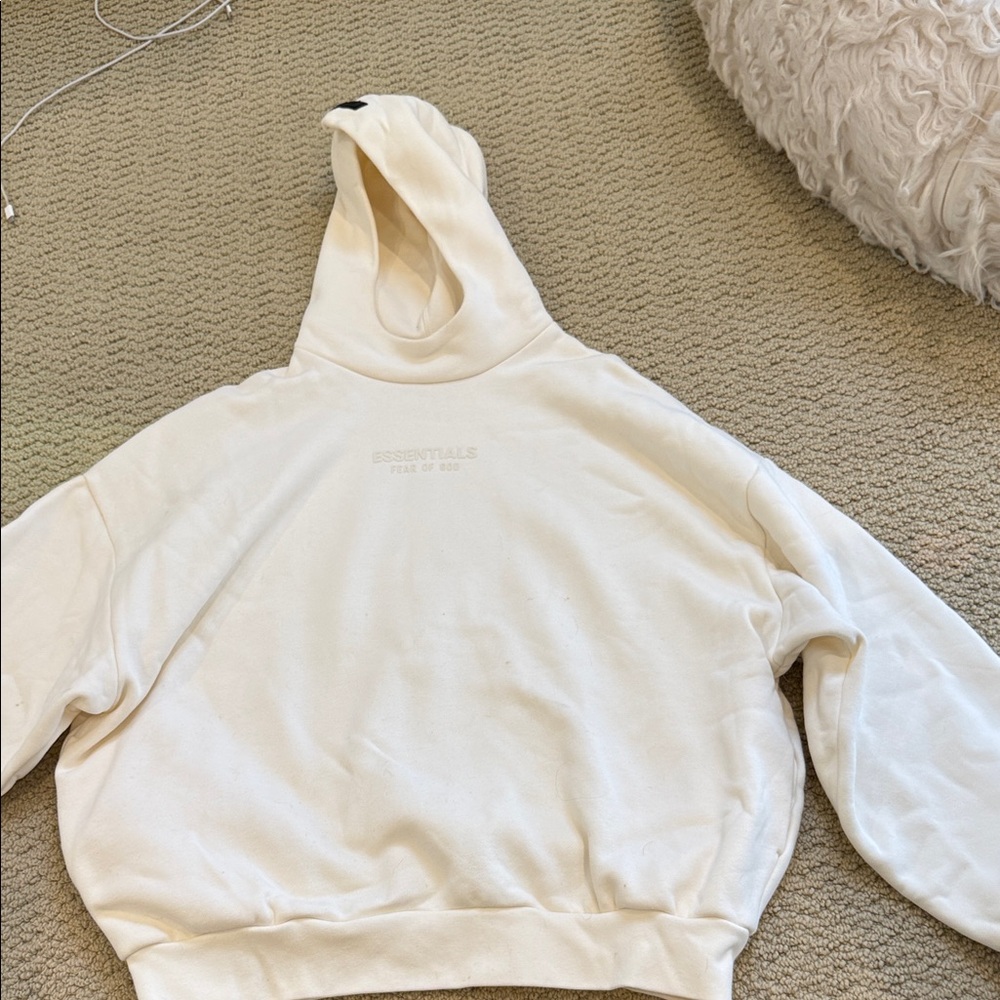 Essentials Cream Hoodie